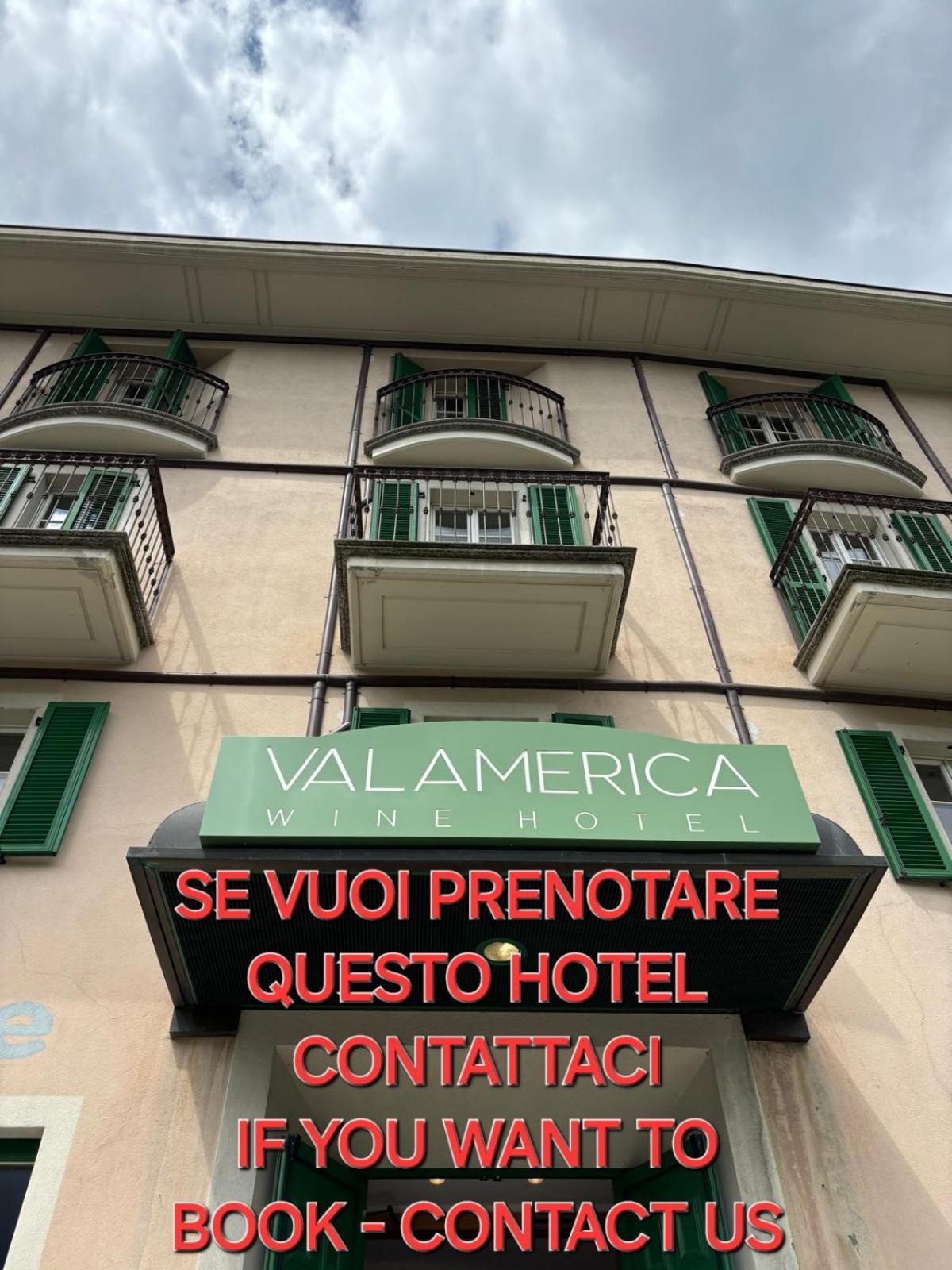 Hotel Ristorante Val America Sernio Eksteriør billede